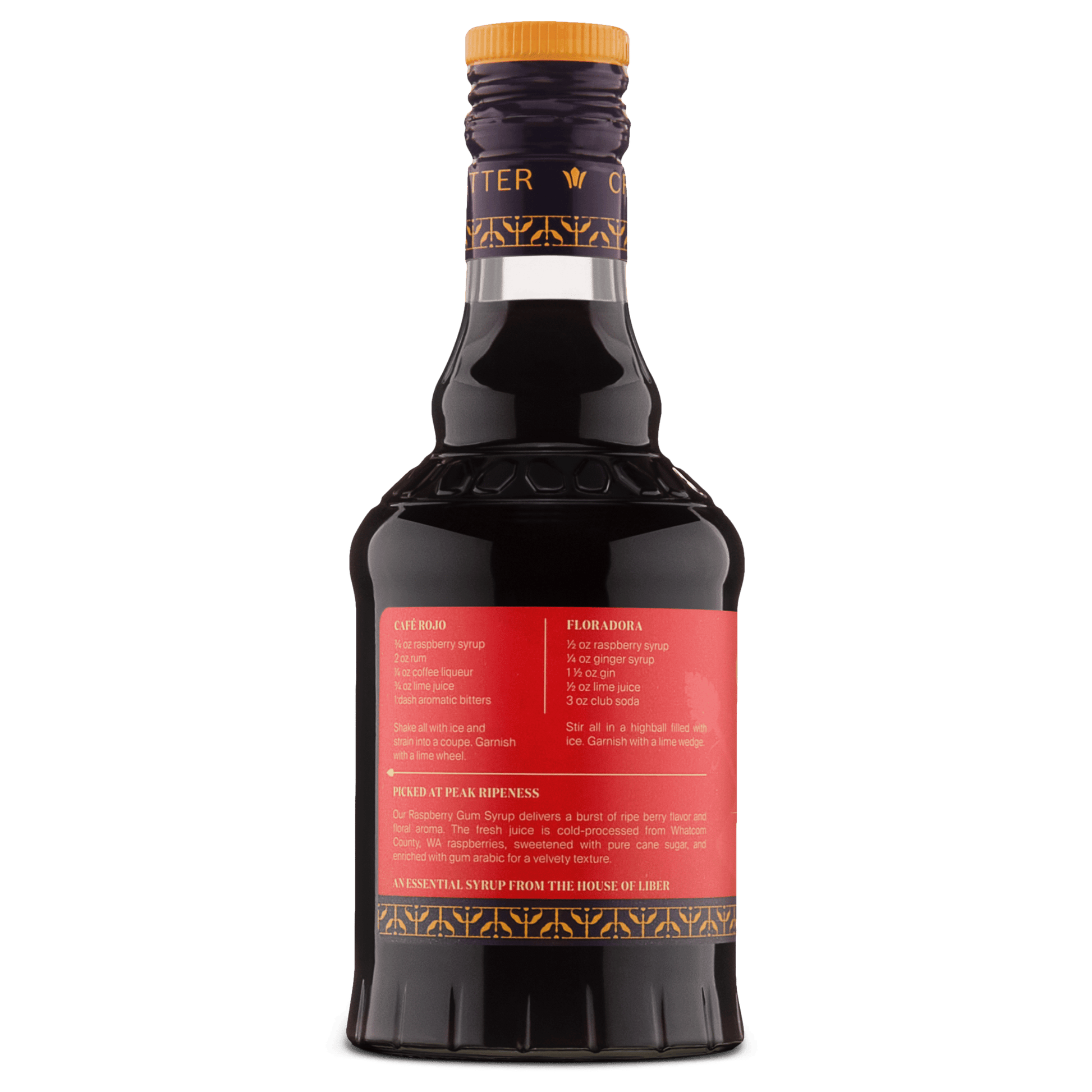 Raspberry Gum Syrup - MEALTONES