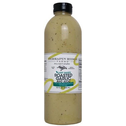 Roasted Garlic Avo Aioli Garnishing Squeeze - Quart