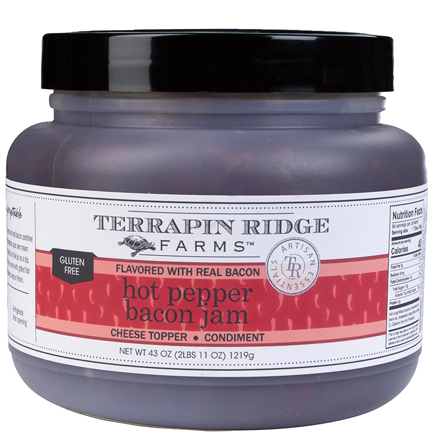 Hot Pepper Bacon Jam - Quart