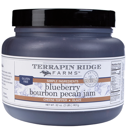Blueberry Bourbon Pecan Jam - Quart