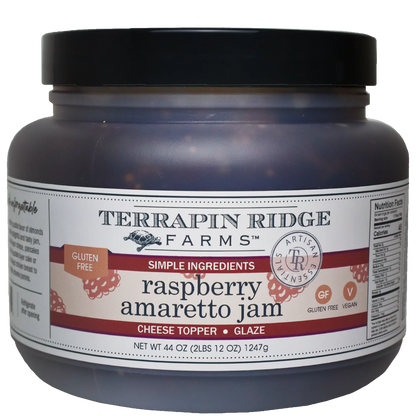 Raspberry Amaretto Jam - Quart