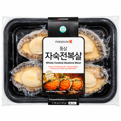 Premium Large Whole Cooked Abalone (130g, 4.59 oz)