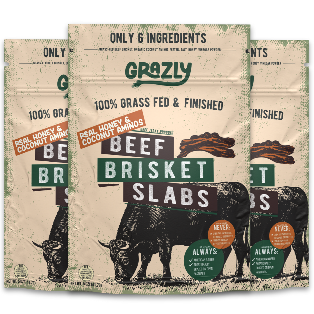 Raw Honey & Coconut Aminos Brisket Slabs - MEALTONES