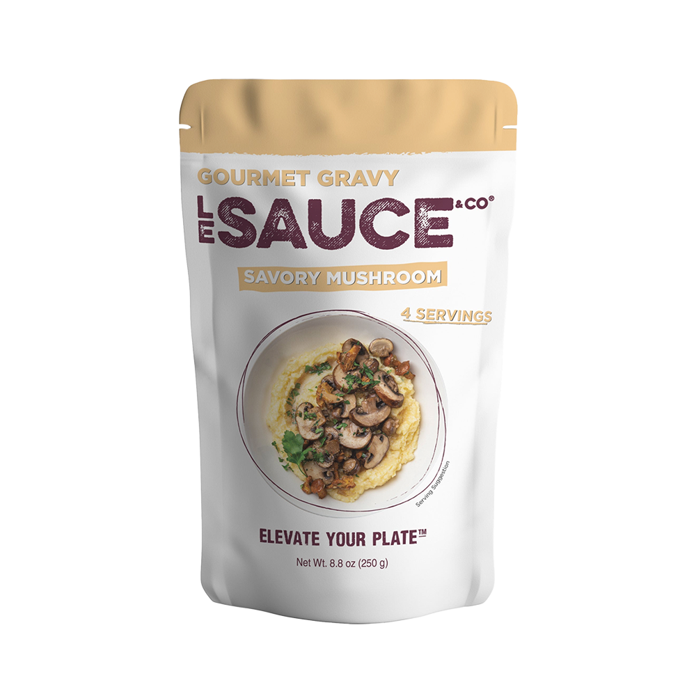 4 serving Savory Mushroom Gourmet Gravy