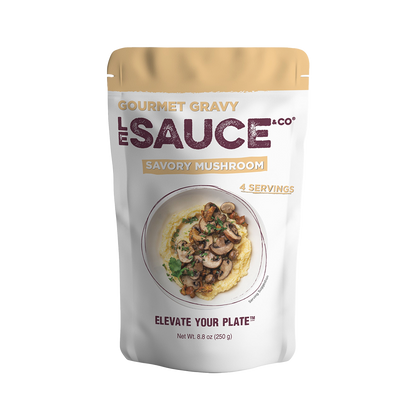 4 serving Savory Mushroom Gourmet Gravy