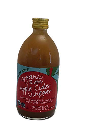 Trader Joe’s Organic Raw Apple Cider Vinegar with the Mother – 16.9 fl oz (500 mL) - MEALTONES