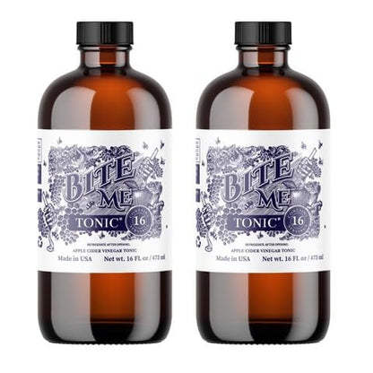 Bite Me Tonic Apple Cider Vinegar with Manuka Honey – 16 fl oz