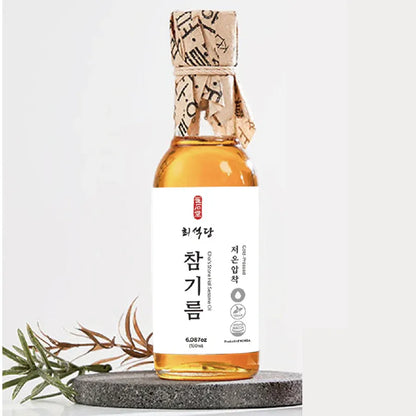 Premium Cold Pressed Sesame / Perilla Oil from Korea (180ml)