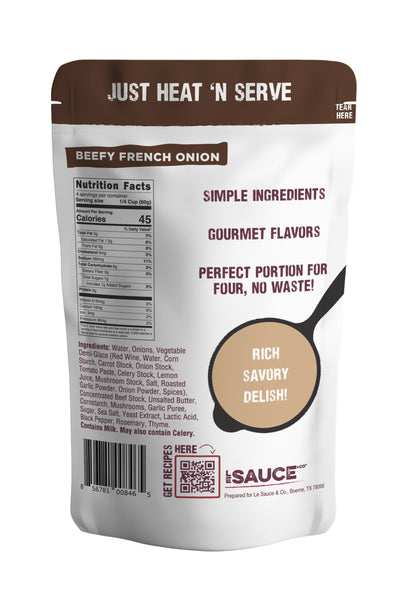 4 serving Beefy French Onion Gourmet Gravy