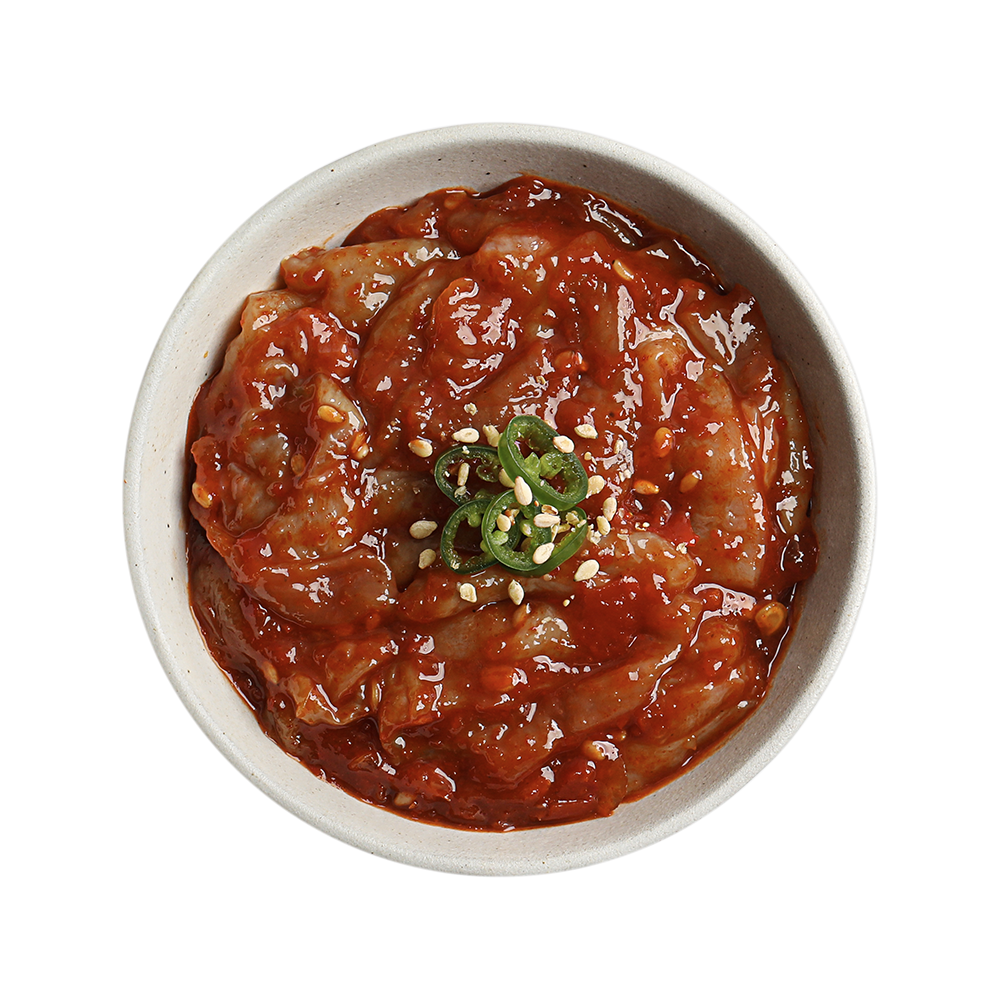 Onggojib Barley Sprout Changran-jeot (Spicy Salted Pollack Intestines)