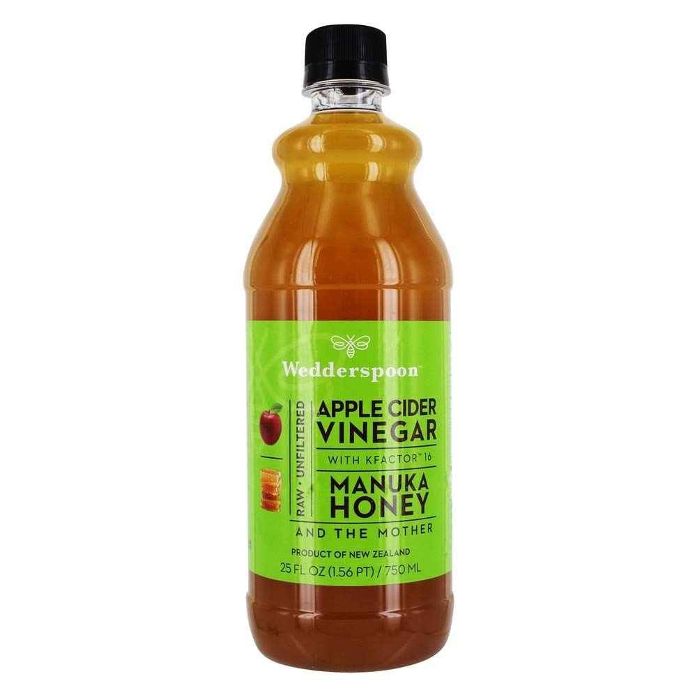 Wedderspoon Apple Cider Vinegar with Manuka Honey & the Mother – 25 fl oz