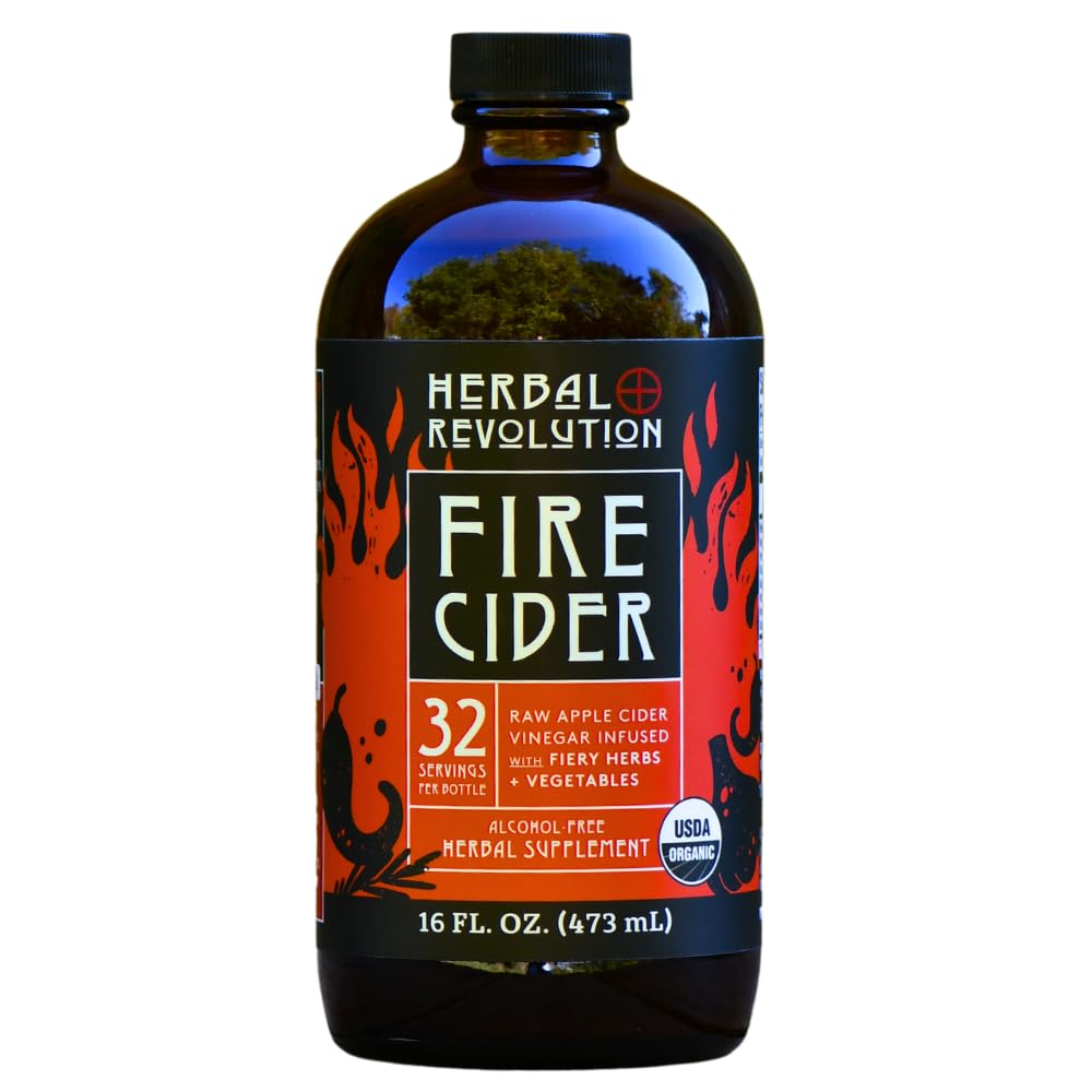 Herbal Revolution Organic Fire Cider With The Mother - MEALTONES