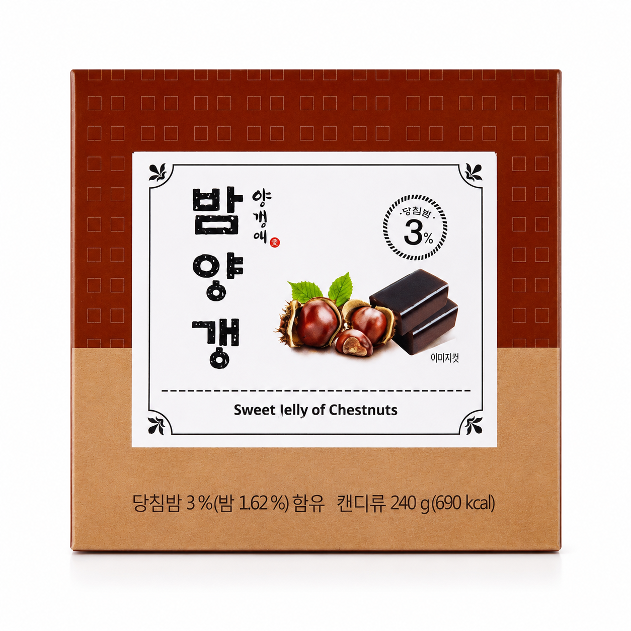[Yanggaengae] Chestnut Sweet Jelly (240g, 8.47oz)