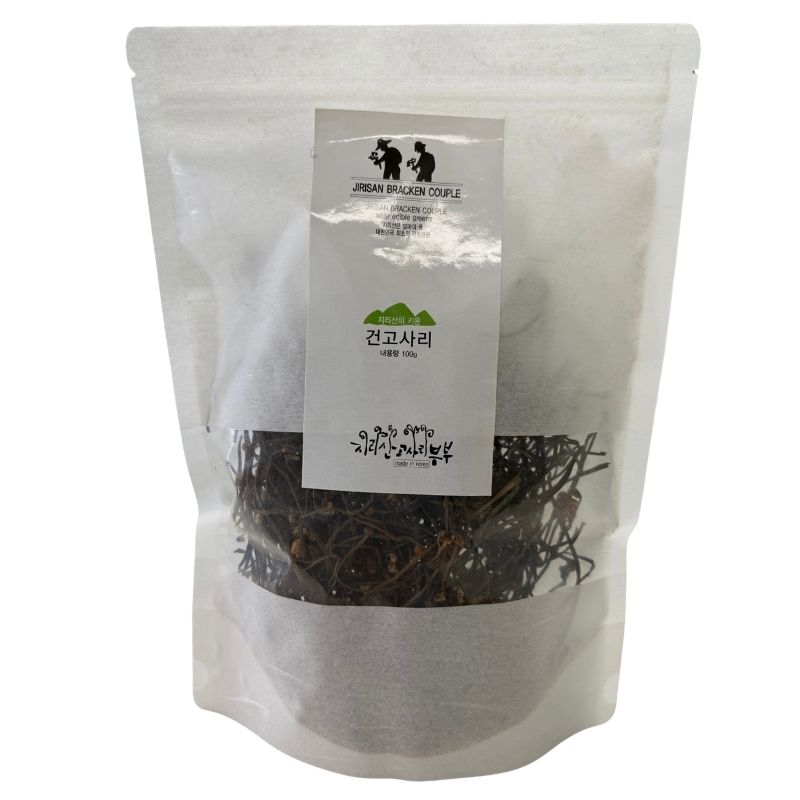 Jirisan Gosari (Dried Bracken Fern) (100g, 3.5oz)