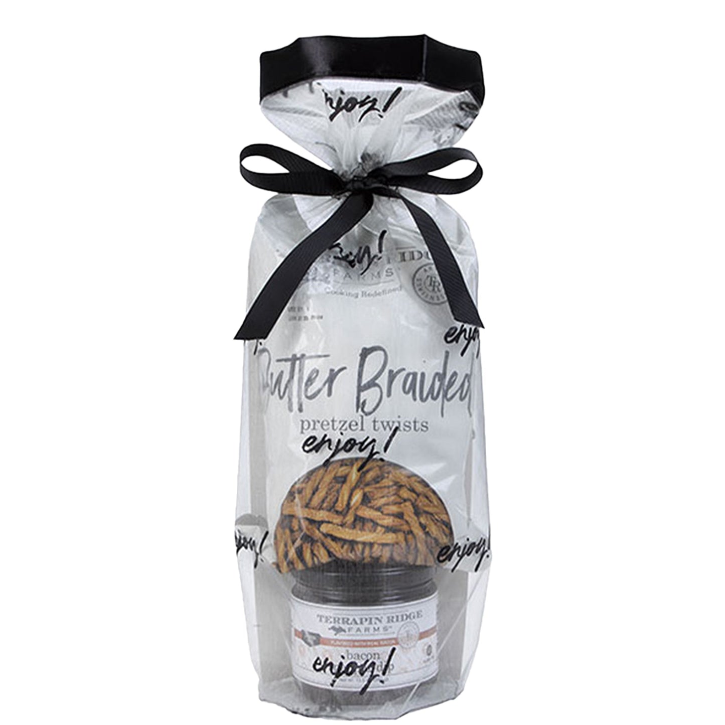 Everyday Grab and Go Giftset with Bacon Pepper Dip and Braided Butter Pretzels