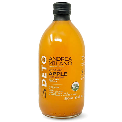Andrea Milano Organic Apple Cider Vinegar with the Mother – 16.9 oz