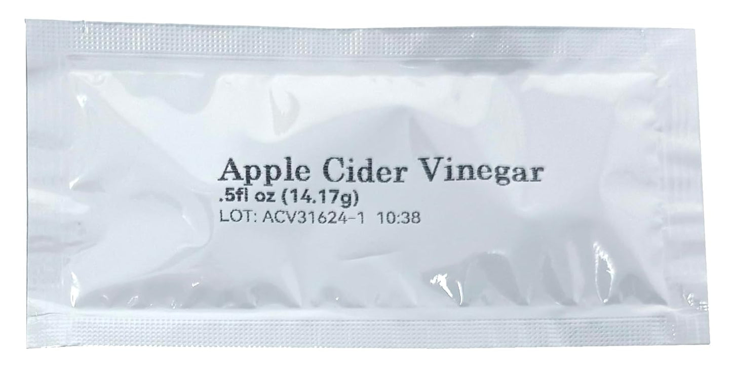 Single-Serve Apple Cider Vinegar Packets with the Mother – 25 Pack, 1 Tbsp Each