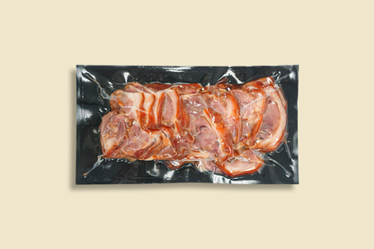 Pork knuckle meat slices