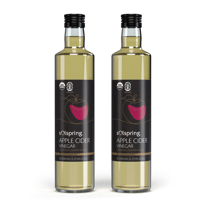 Dr. Mercola Solspring Biodynamic Organic Apple Cider Vinegar – 2 Pack - MEALTONES