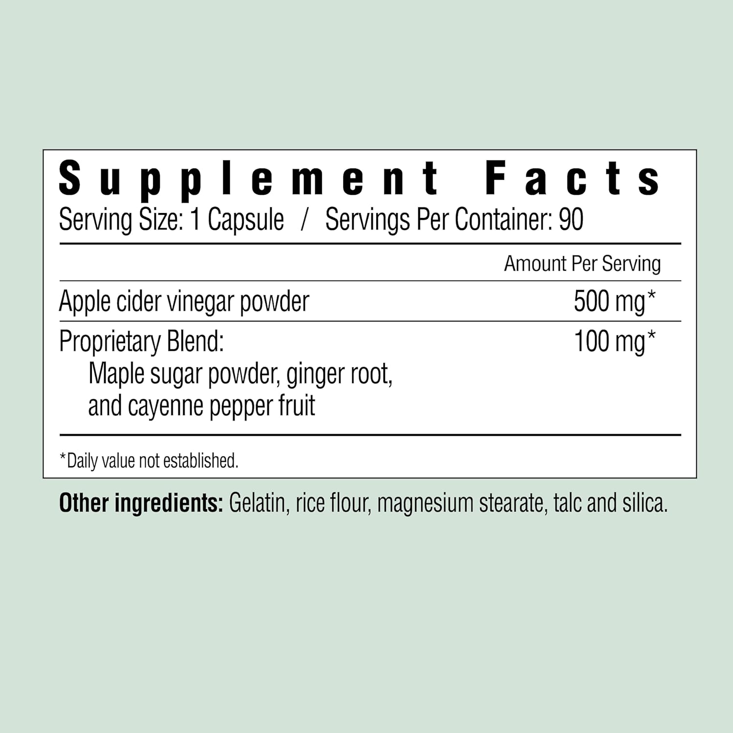 Country Farms Apple Cider Vinegar Capsules with Ginger, Cayenne & Maple – 90 Count - MEALTONES