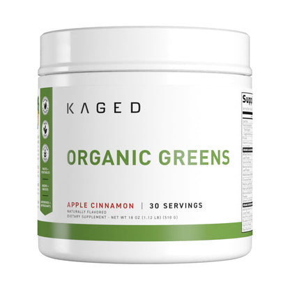 Kaged Outlive 100 Organic Greens Powder Superfood Blend with Apple Cider Vinegar