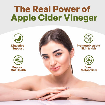 Go Nutra Organic Apple Cider Vinegar Powder – 5% Acetic Acid, 8 oz