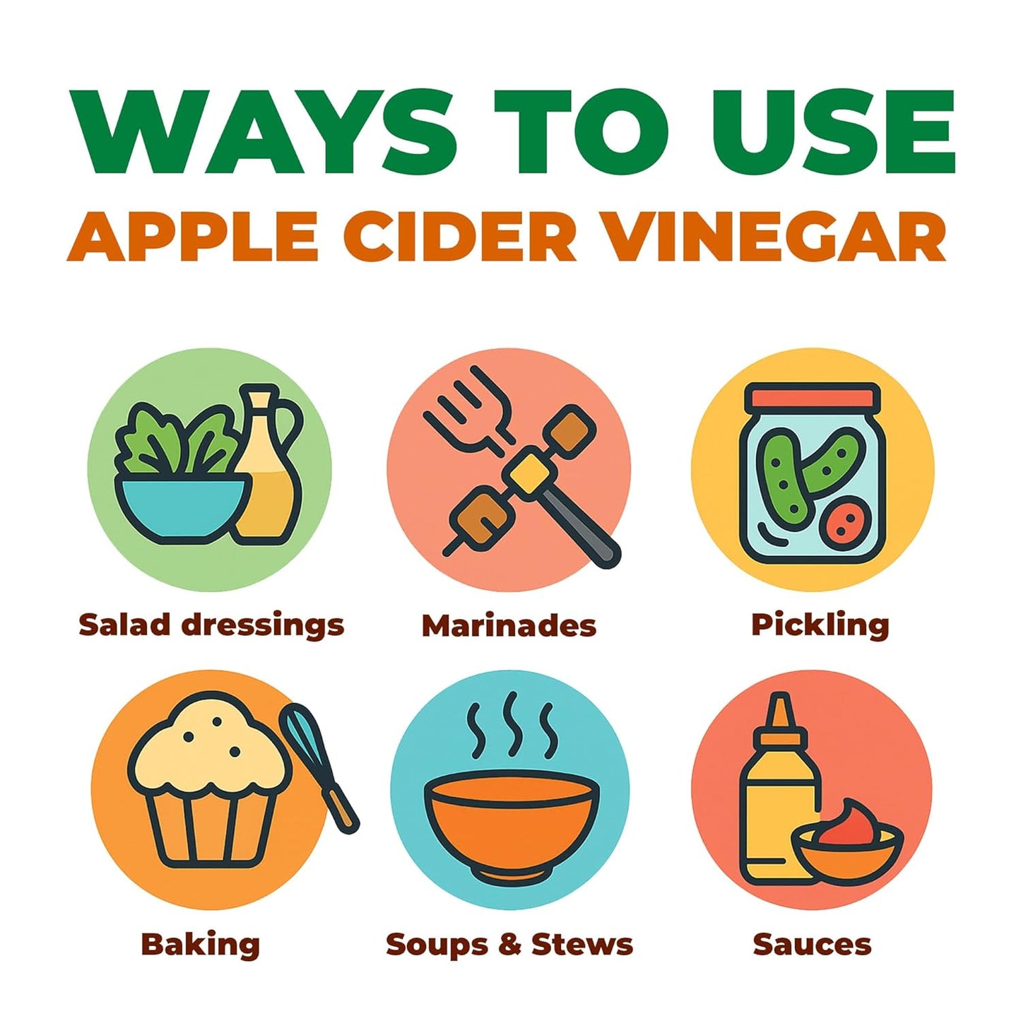 Andrea Milano Organic Apple Cider Vinegar with the Mother – 16.9 oz