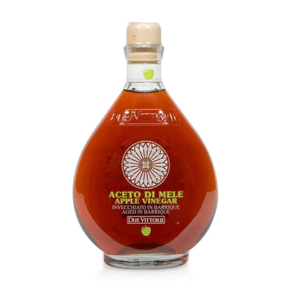 Due Vittorie Italian Apple Cider Vinegar Aged in Wine Barrels – 16.9 fl oz - MEALTONES