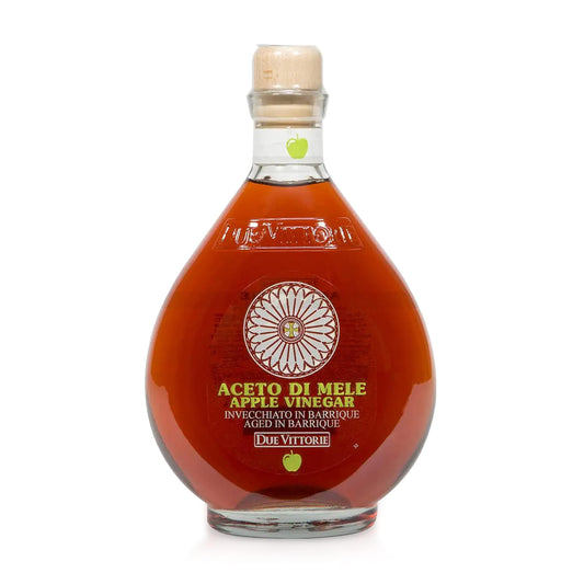 Due Vittorie Italian Apple Cider Vinegar Aged in Wine Barrels – 16.9 fl oz
