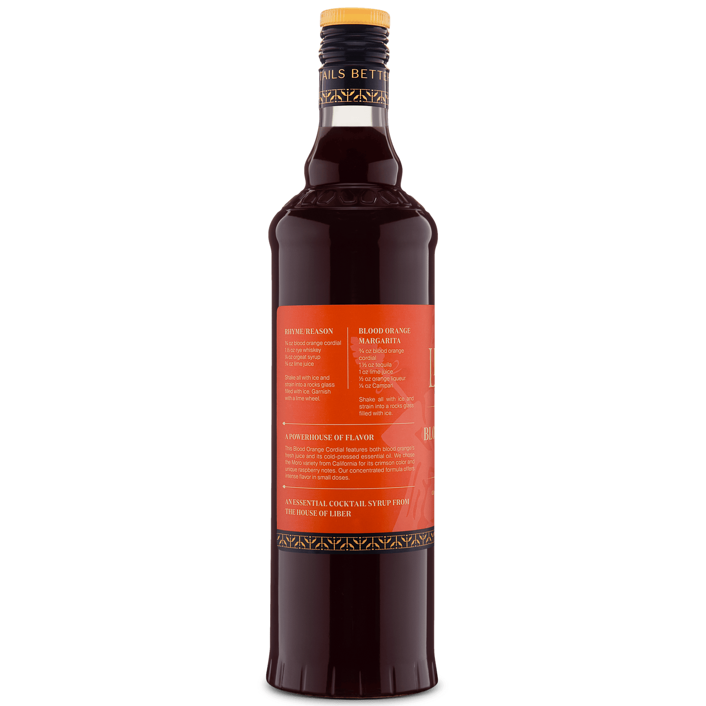 Blood Orange Cordial