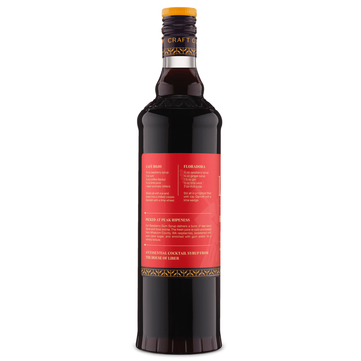 Raspberry Gum Syrup - MEALTONES
