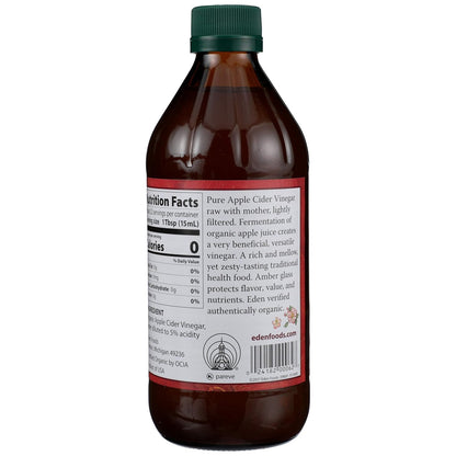 Eden Organic Apple Cider Vinegar With The Mother – 16 oz