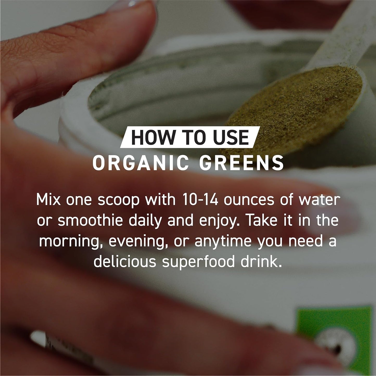 Kaged Outlive 100 Organic Greens Powder Superfood Blend with Apple Cider Vinegar