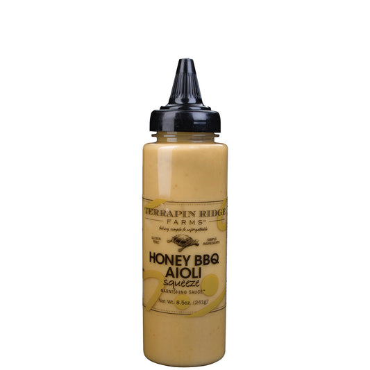 Honey BBQ Aioli Garnishing Squeeze - 8.5 oz - MEALTONES