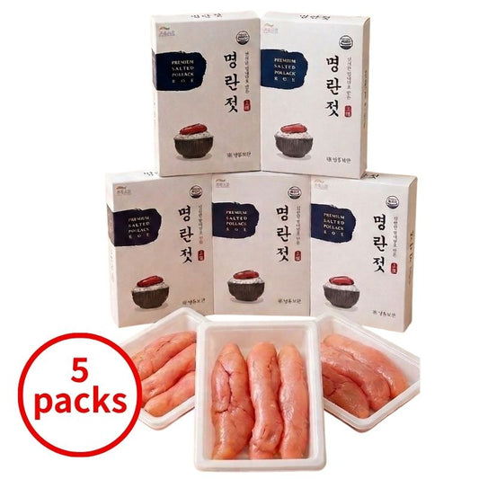 A Full Meal with Pollack Roe Set [ 120g x 5 packs ]