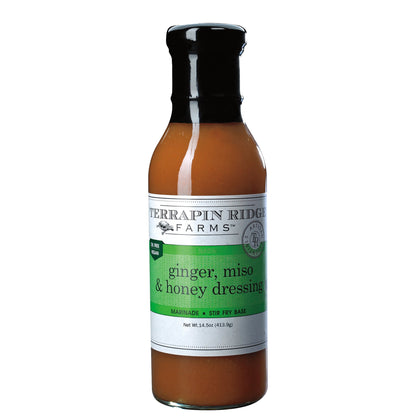 Ginger, Miso and Honey Salad Dressing