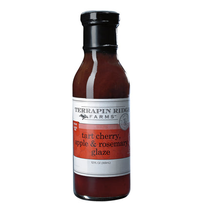 Tart Cherry, Apple and Rosemary Glaze
