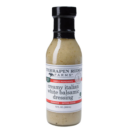 Creamy Italian White Balsamic Dressing
