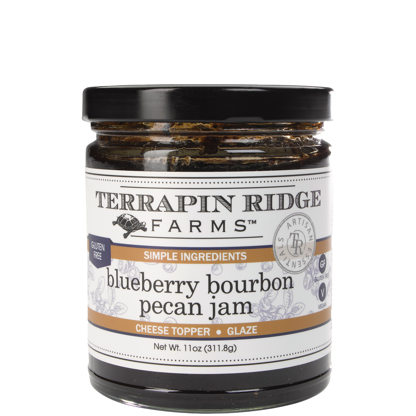 Blueberry Bourbon Pecan Jam