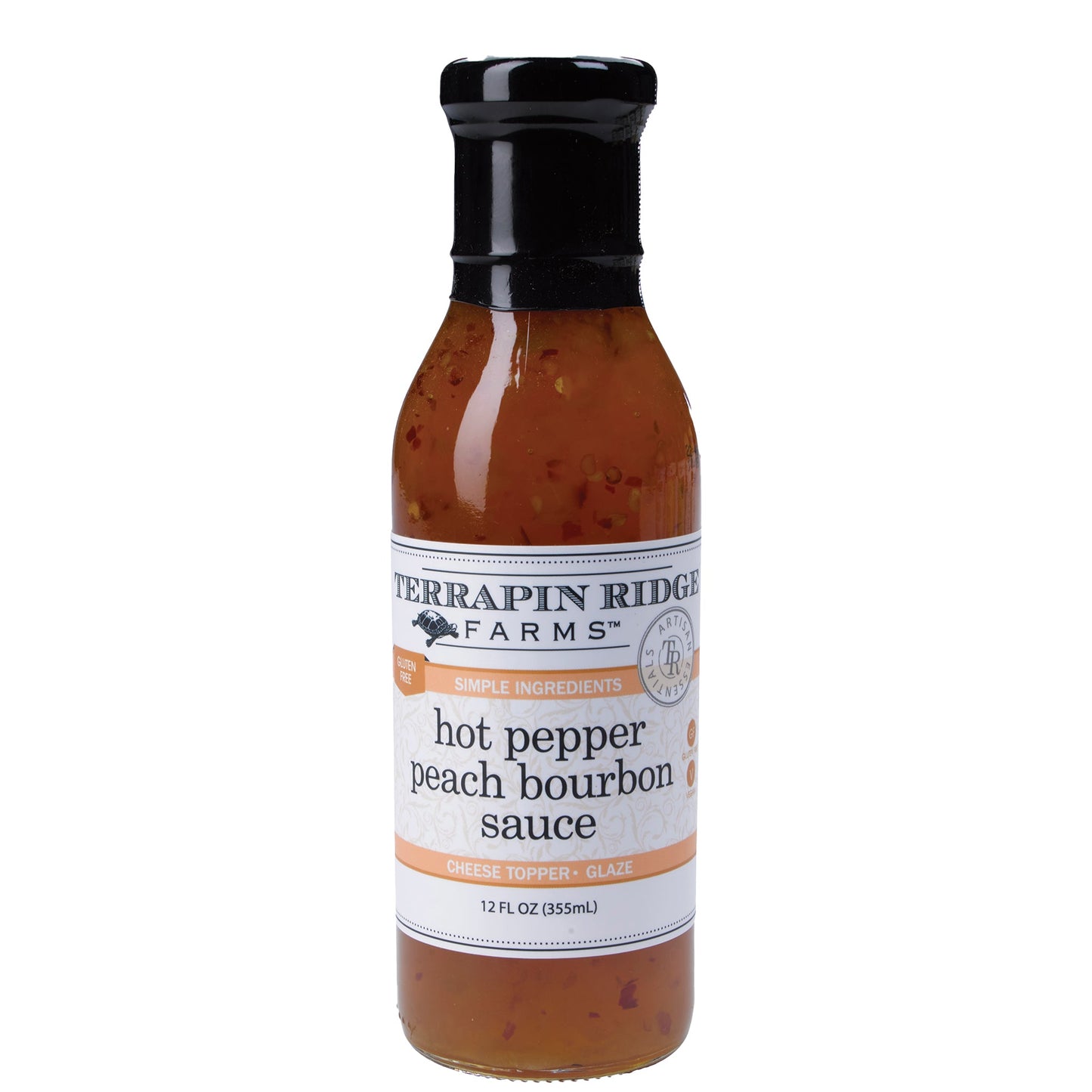 Hot Pepper Peach Bourbon Sauce