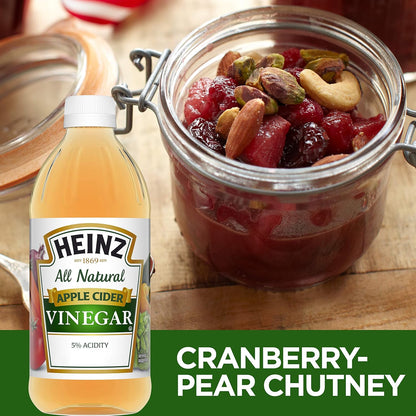 Heinz All Natural Apple Cider Vinegar, 16 fl oz - MEALTONES