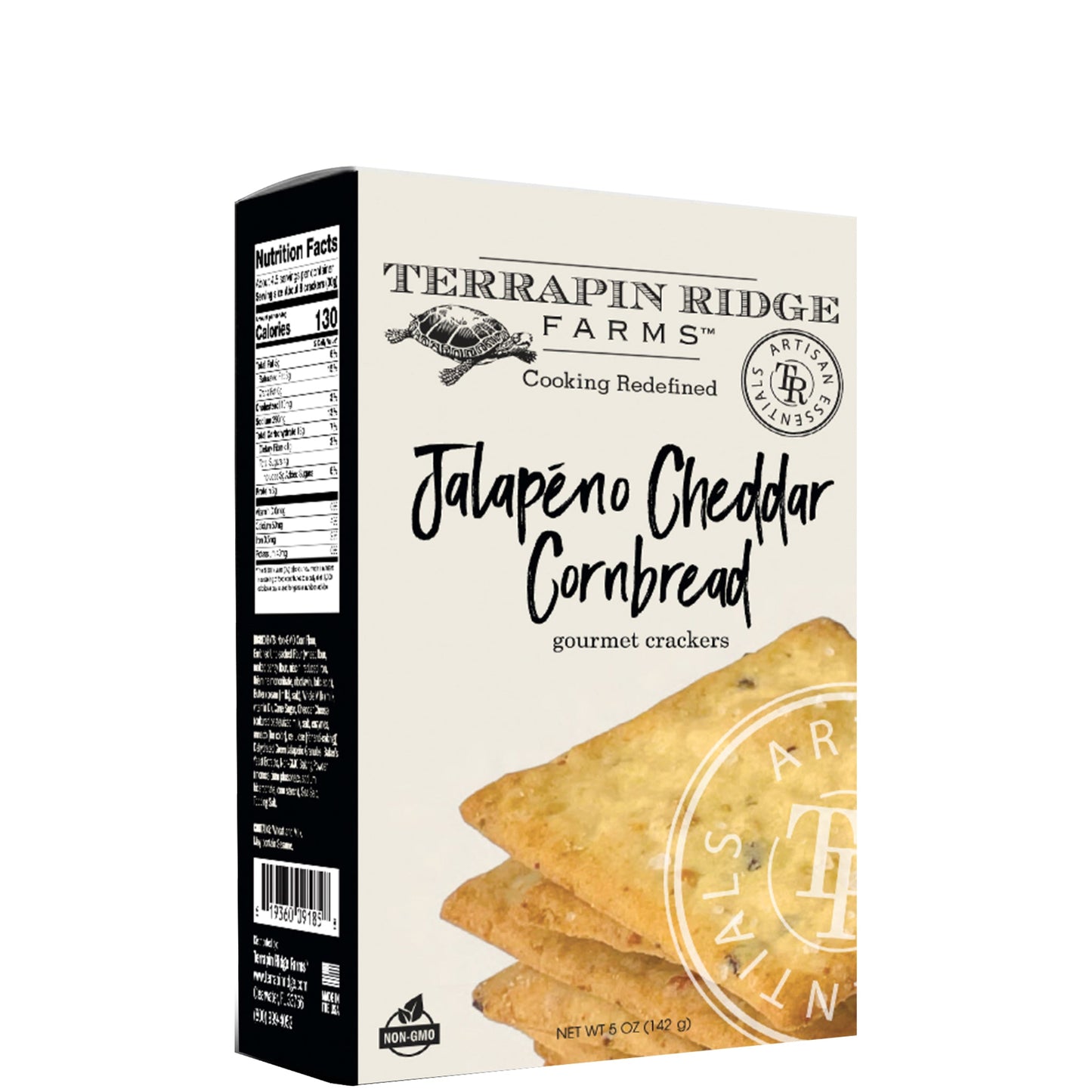 Jalapeno Cheddar Cornbread Crackers