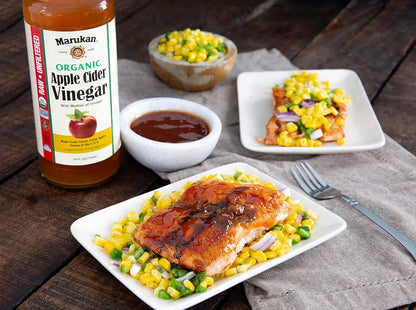 Marukan Organic Raw Apple Cider Vinegar with the Mother – 24 oz