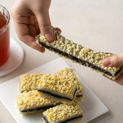 [ChangEok] Mung Bean & Sesame Glutinous Rice Cake (500g, 17.64 oz)