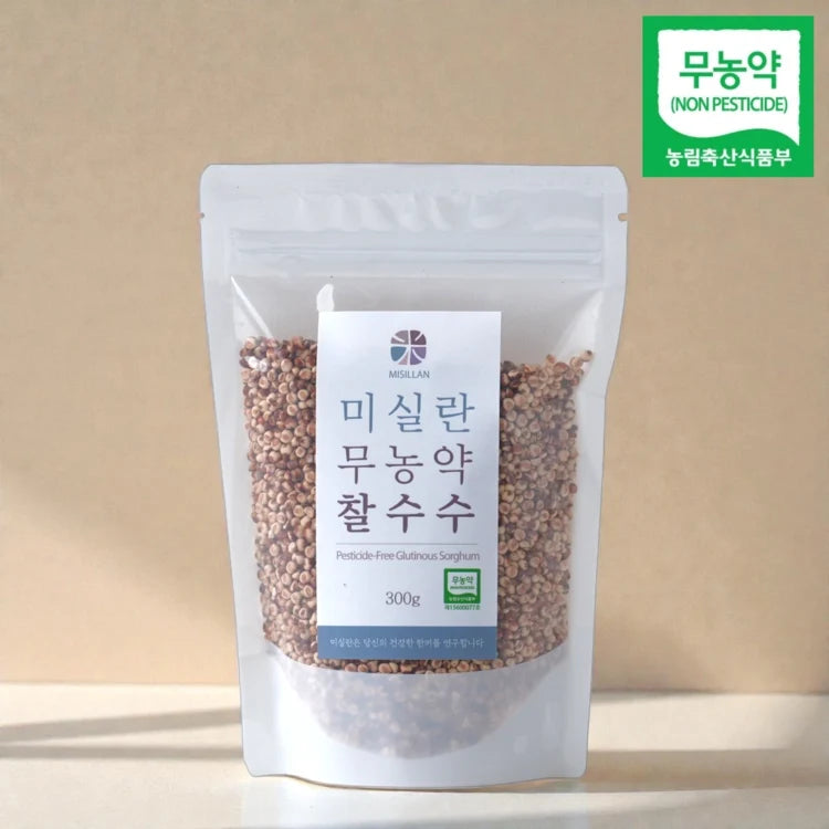 Pesticide-Free Glutinous Sorghum (300g, 10.58oz)