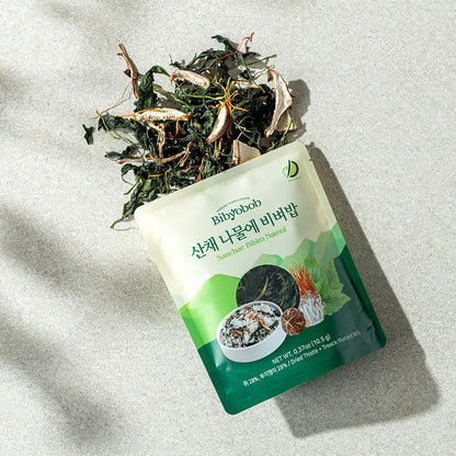 Damwoo Sanchae Bibyeobap Herb Rice Mix [담우] 산채 나물에 비벼밥 10.5g