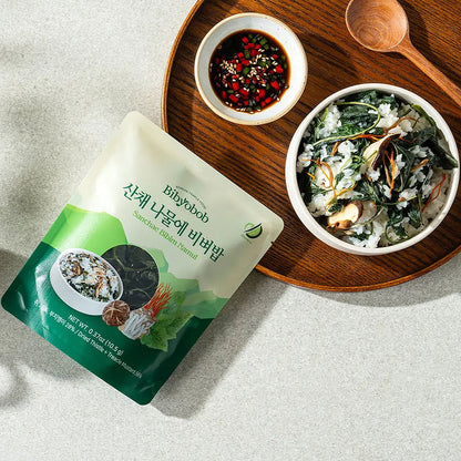 Damwoo Herb Table Bundle:  Japchae 2 + Doenjang Soup 1+Herb Rice Mix 4