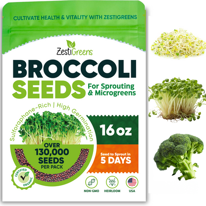 Organic Broccoli Seeds