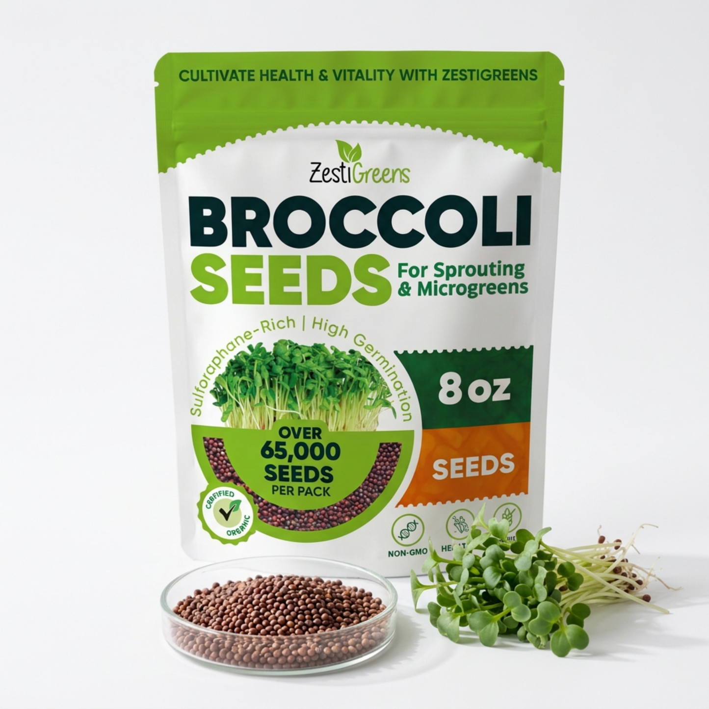 Organic Broccoli Seeds