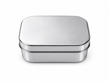 Nesting Stainless Steel Food Containers (Set of Three)
